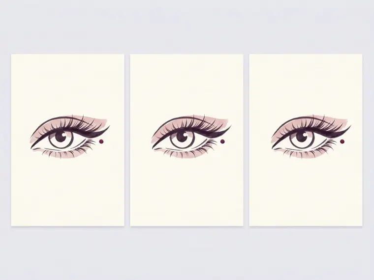 Wispy Cat Eye lash style illustration